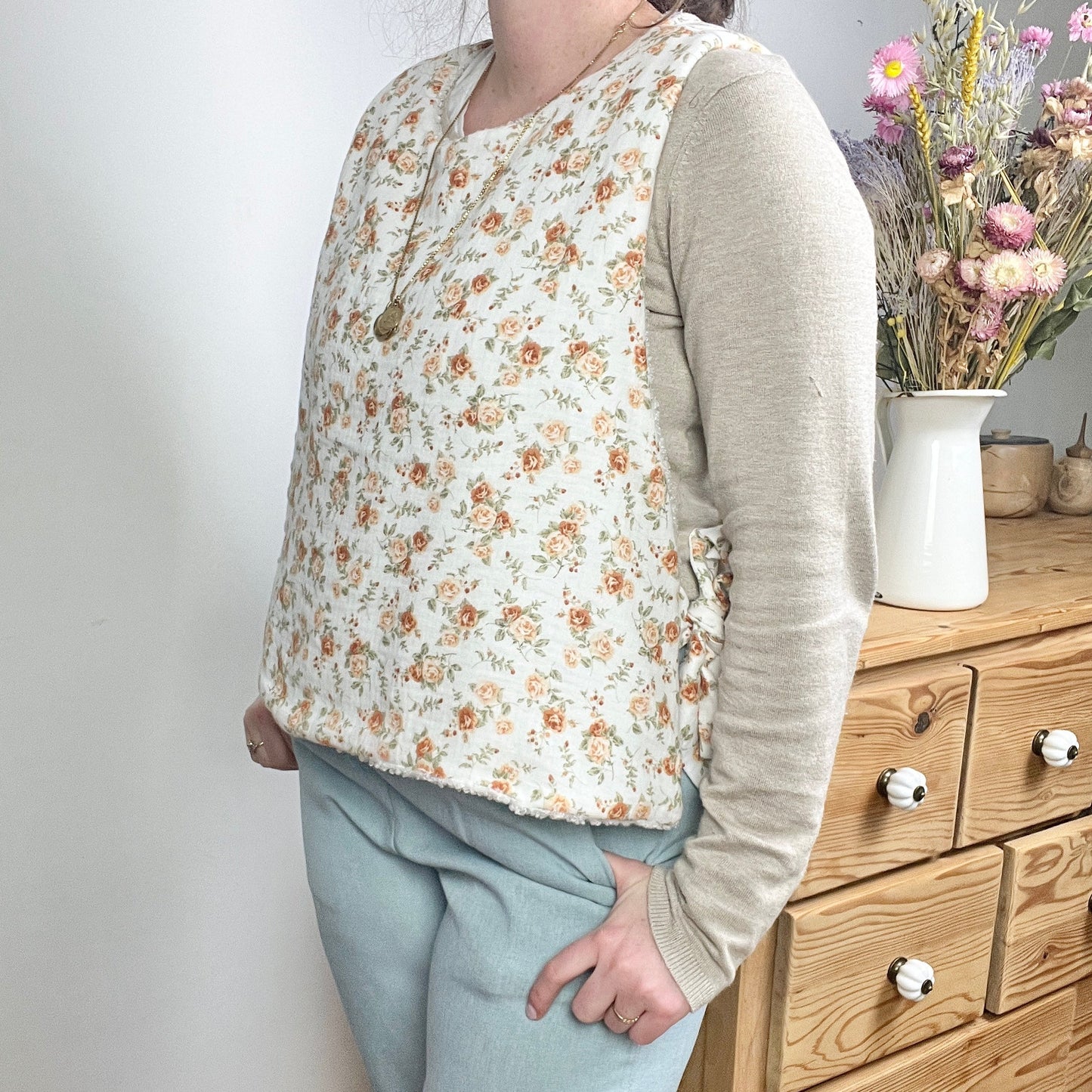 The Josephine sweater is 100% customizable