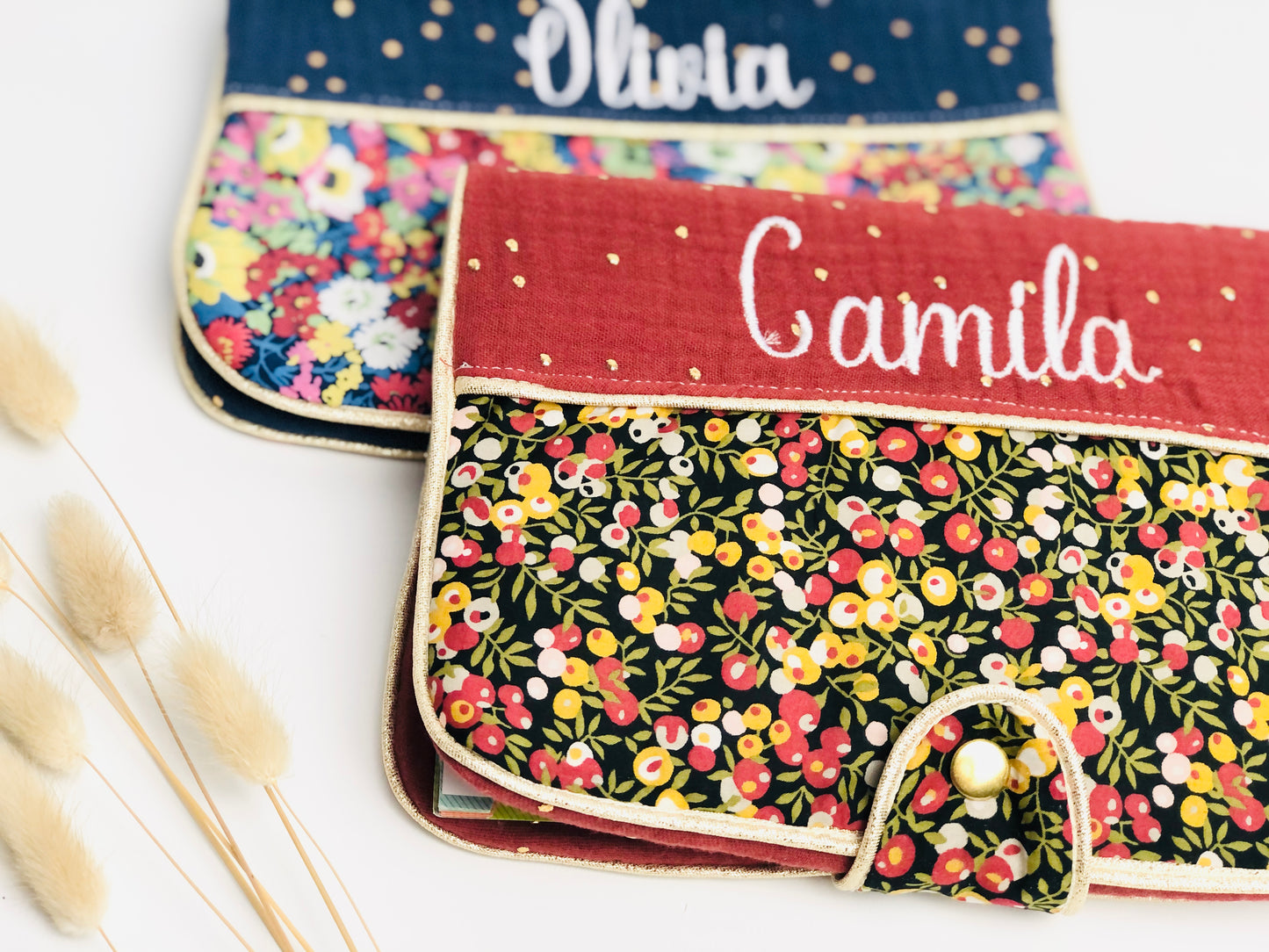 Chloé le protège carnet vertical 100% personnalisable