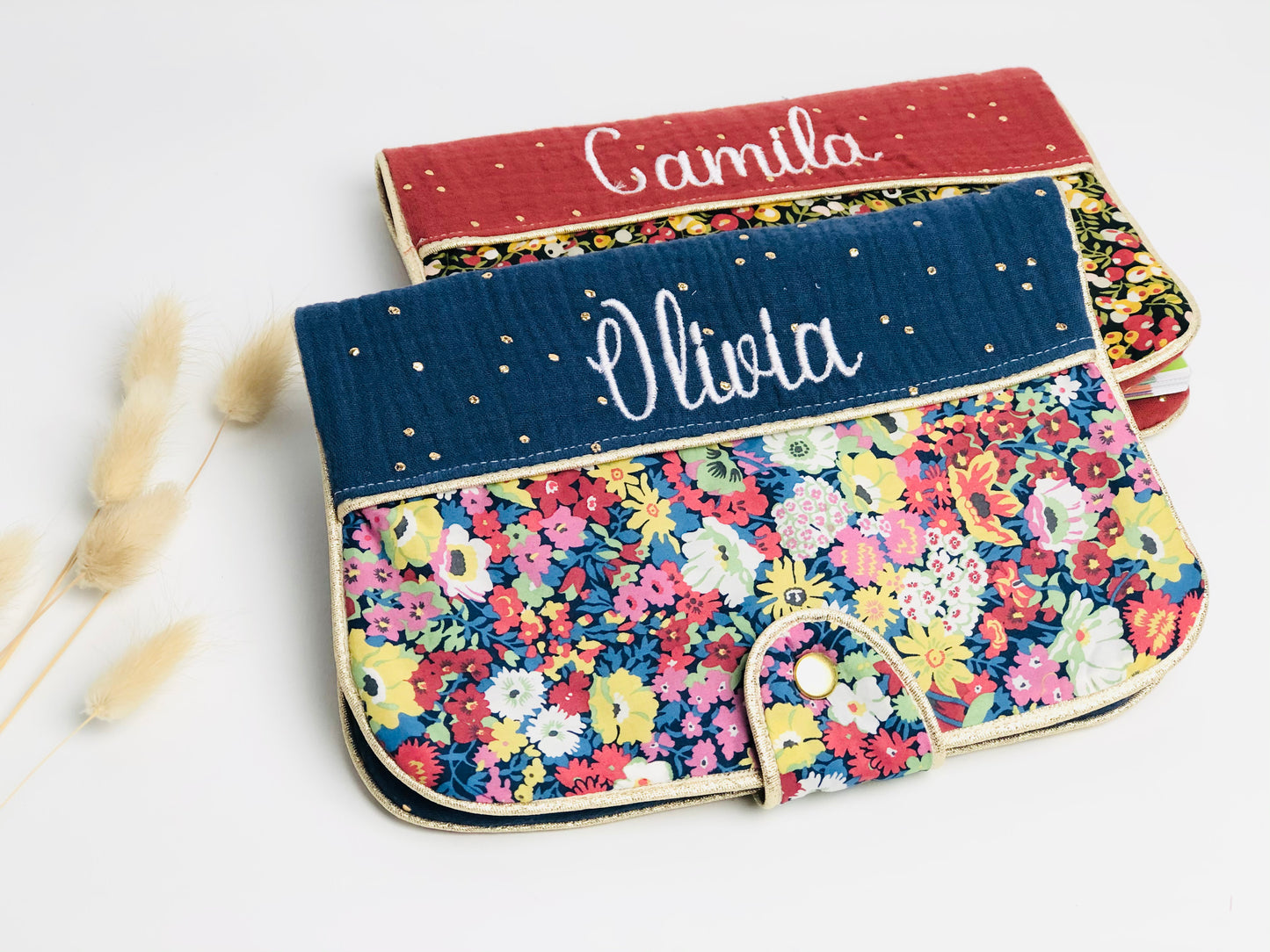 Chloé le protège carnet vertical 100% personnalisable