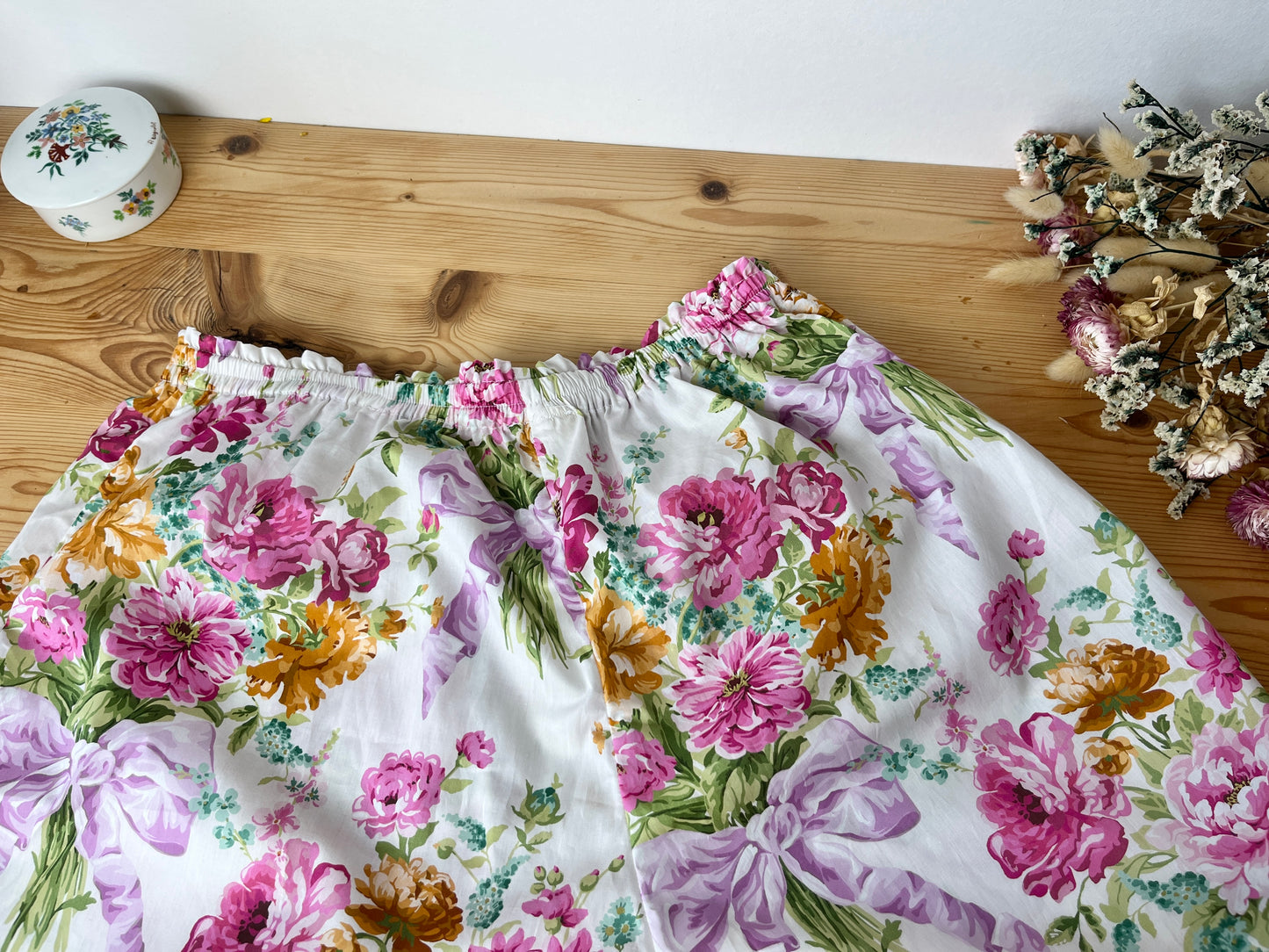 Isaure the Liberty Bridgerton high-waisted retro shorts