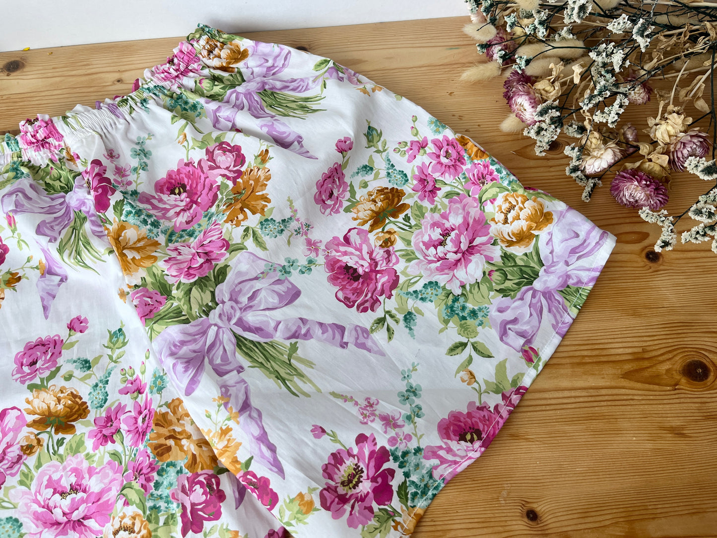 Isaure the Liberty Bridgerton high-waisted retro shorts