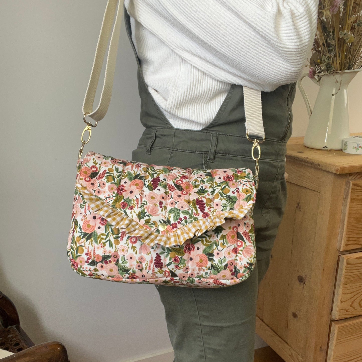 The Elise bag is 100% customizable