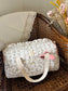 Sac Louison initiale dentelle