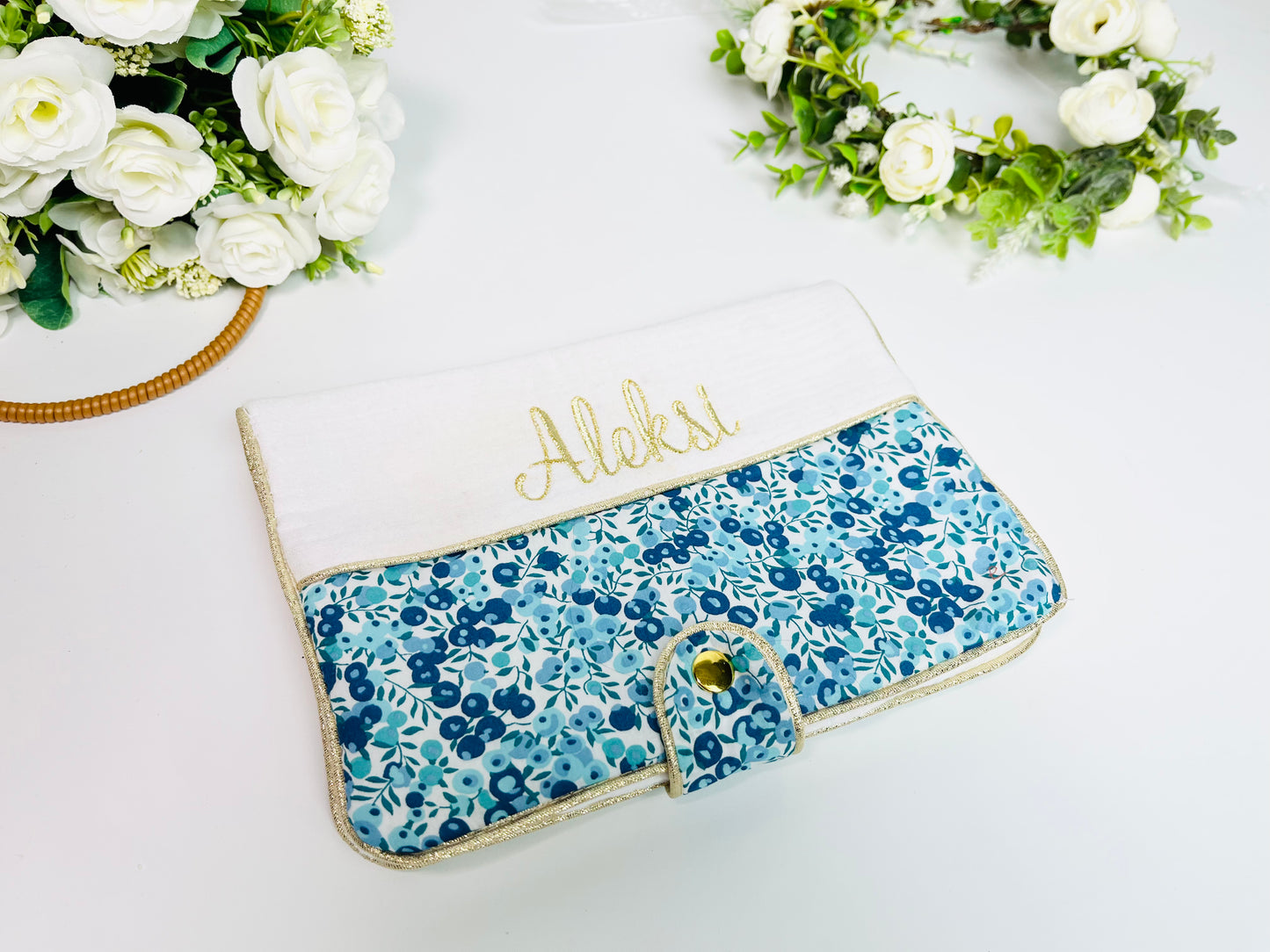 Chloé le protège carnet vertical 100% personnalisable