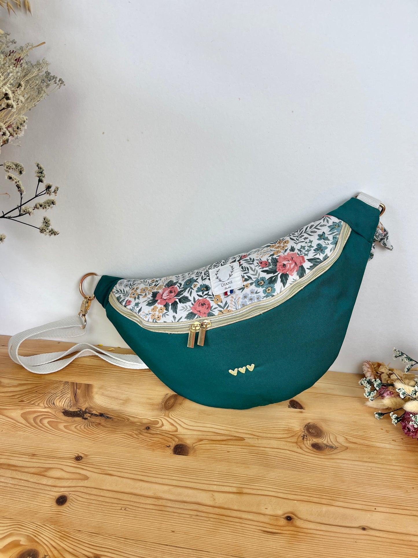 The embroidered fanny pack - made to order