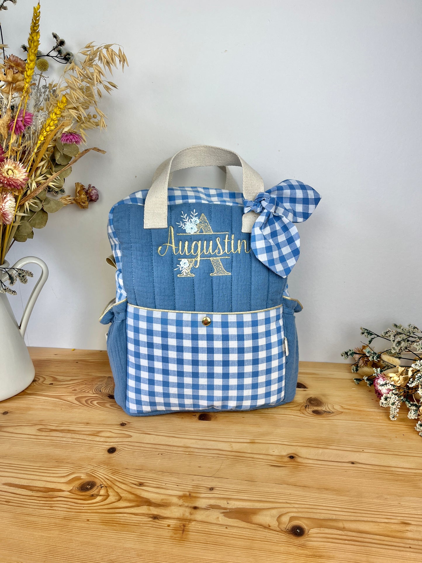 The Ombeline children's backpack is 100% customizable.
