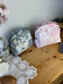 Colette's quilted toiletry bag and its bow
