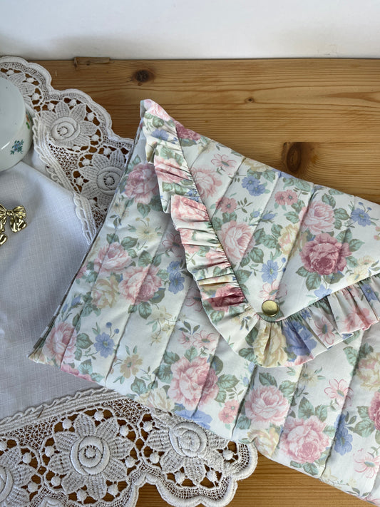 Pochette Charlotte taille M tissu Aude