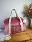Sac Louison initiale dentelle tissus au choix