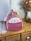 Sac Louison initiale dentelle tissus au choix