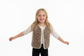 The Albane children's vest is 100% customizable.
