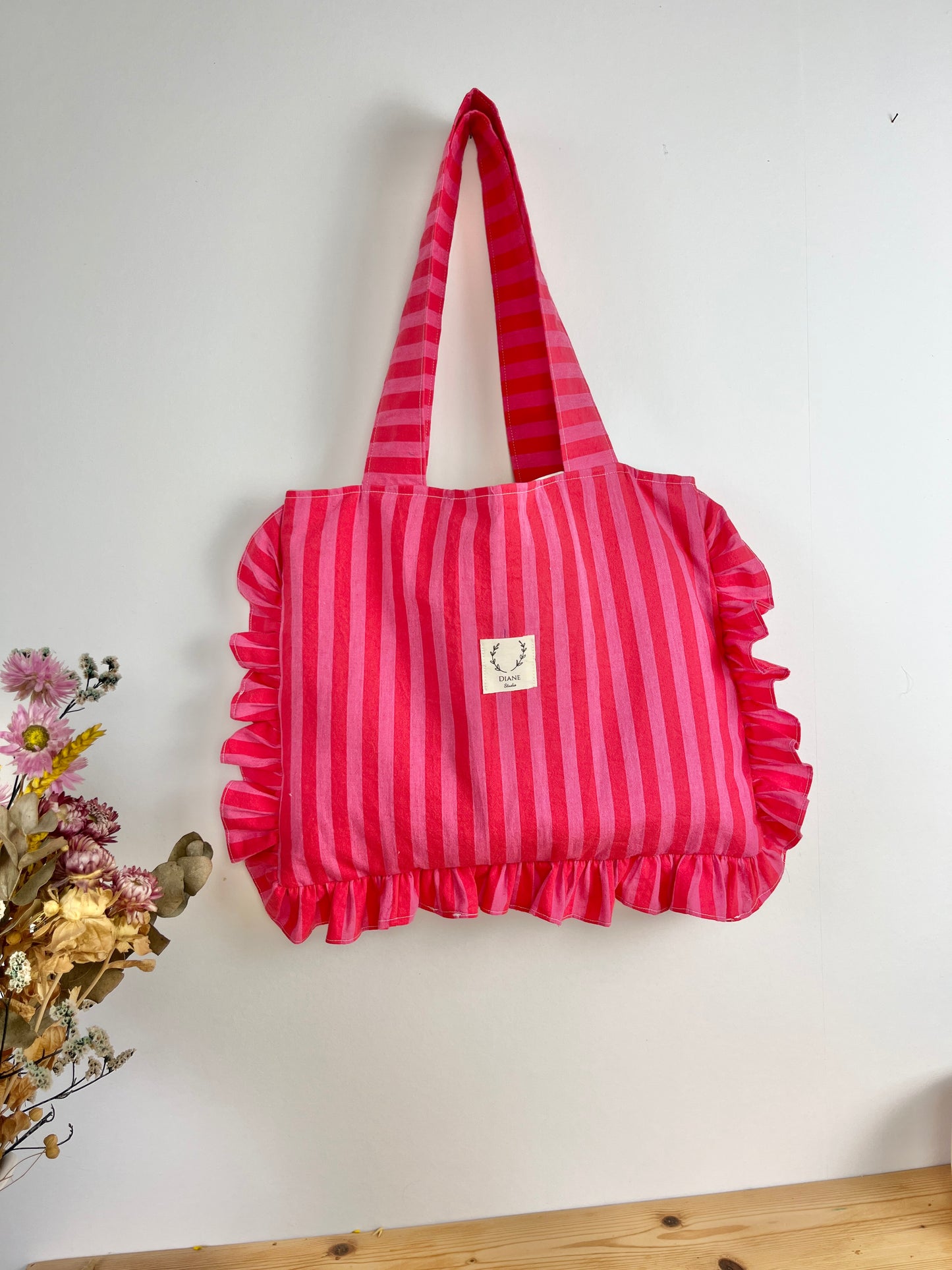 Le petit tote bag à volants 100% personnalisable