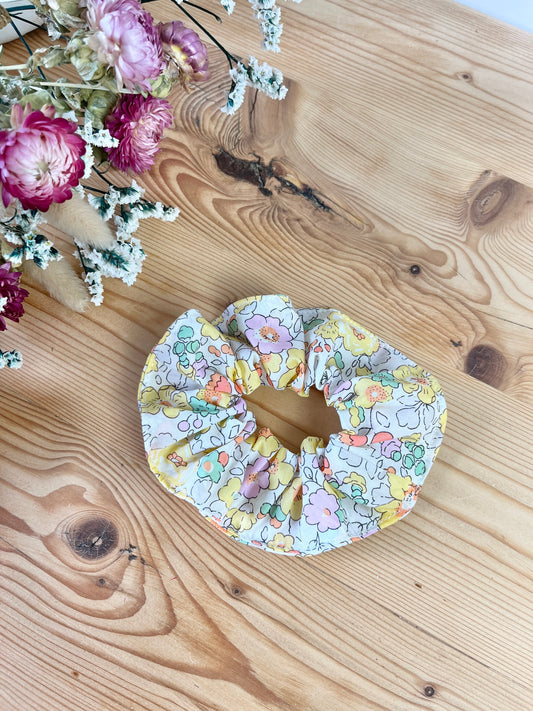 Liberty Betsy lemon scrunchie