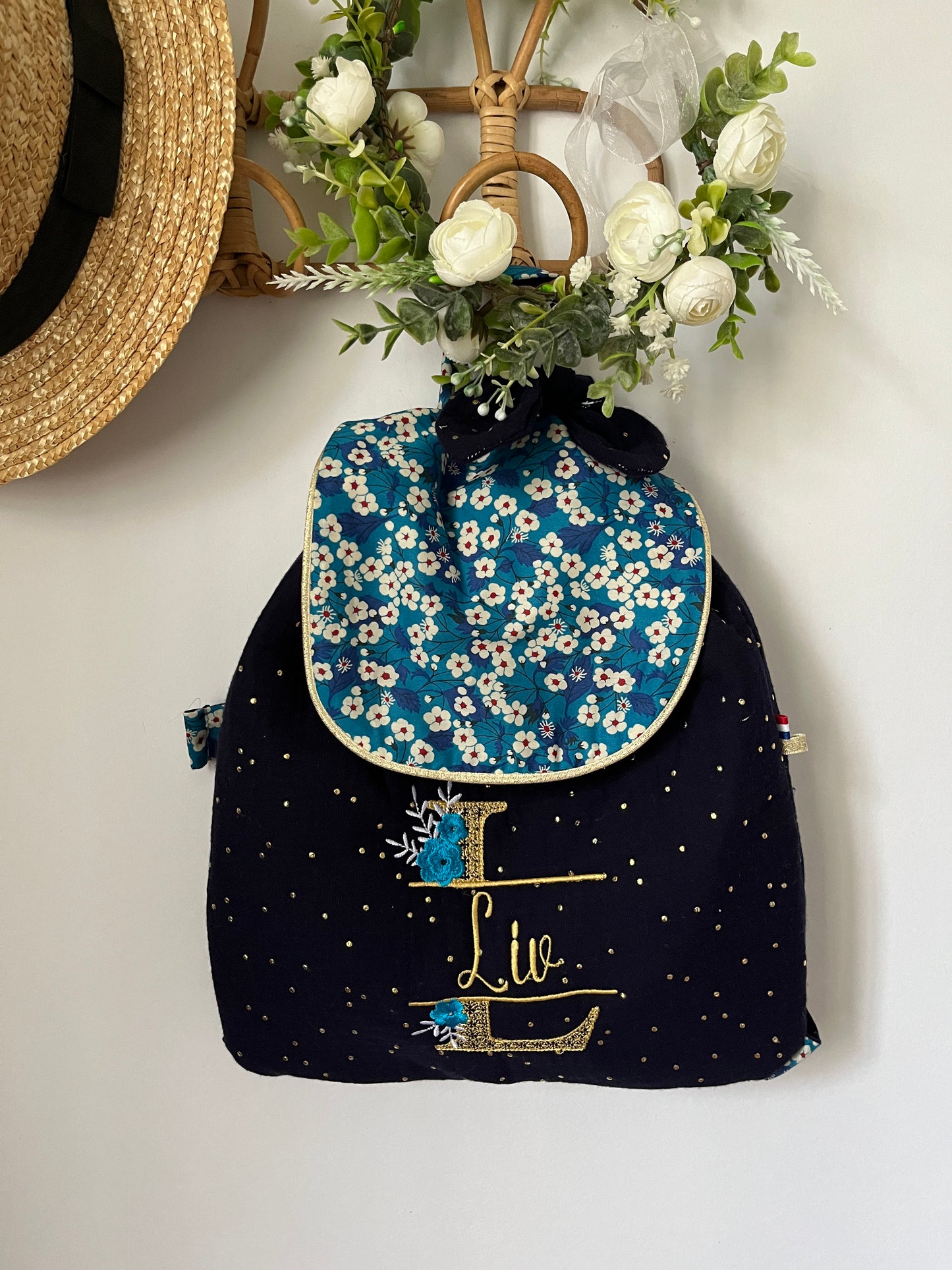 The Eglantine backpack is 100% customizable.