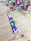 Liberty butterfield purple keychain