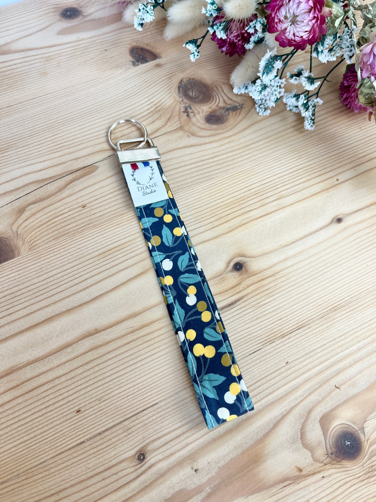 Liberty exclusive cherry drop mirabelle keychain