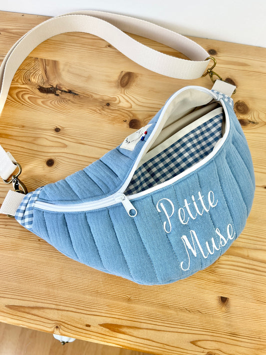 Roxane le sac banane enfant gaze ciel