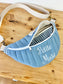 Roxane the children's fanny pack in sky blue gauze
