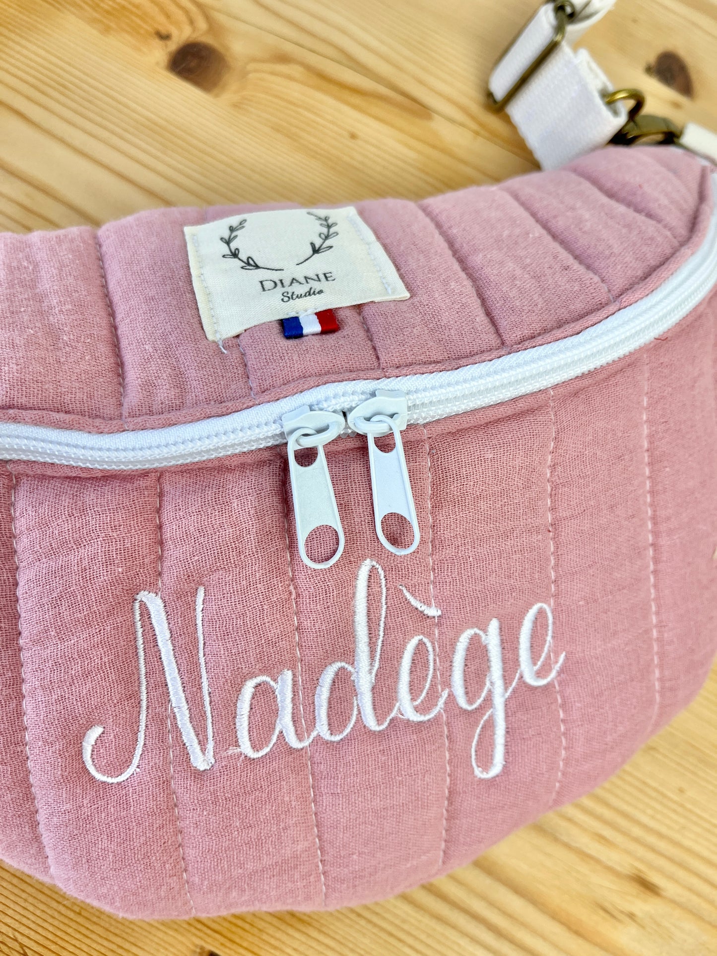 Roxane the tea pink fanny pack