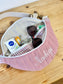 Roxane the tea pink fanny pack