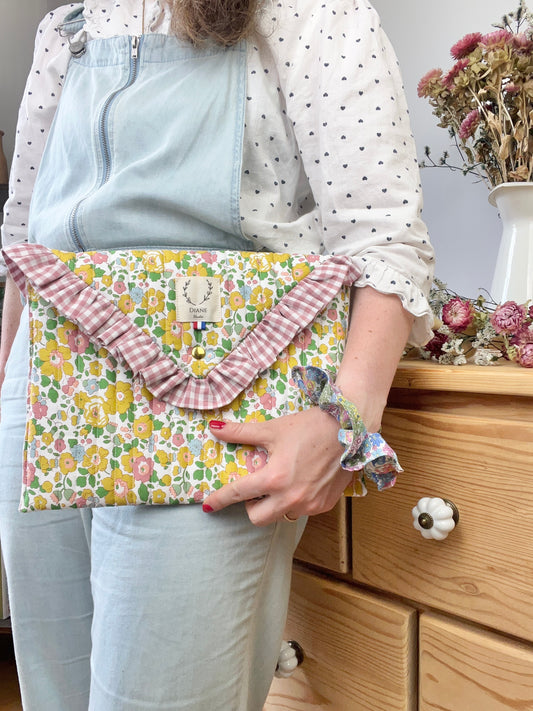 Pochette Charlotte  matelassée Liberty Betsy exclusif chouchou