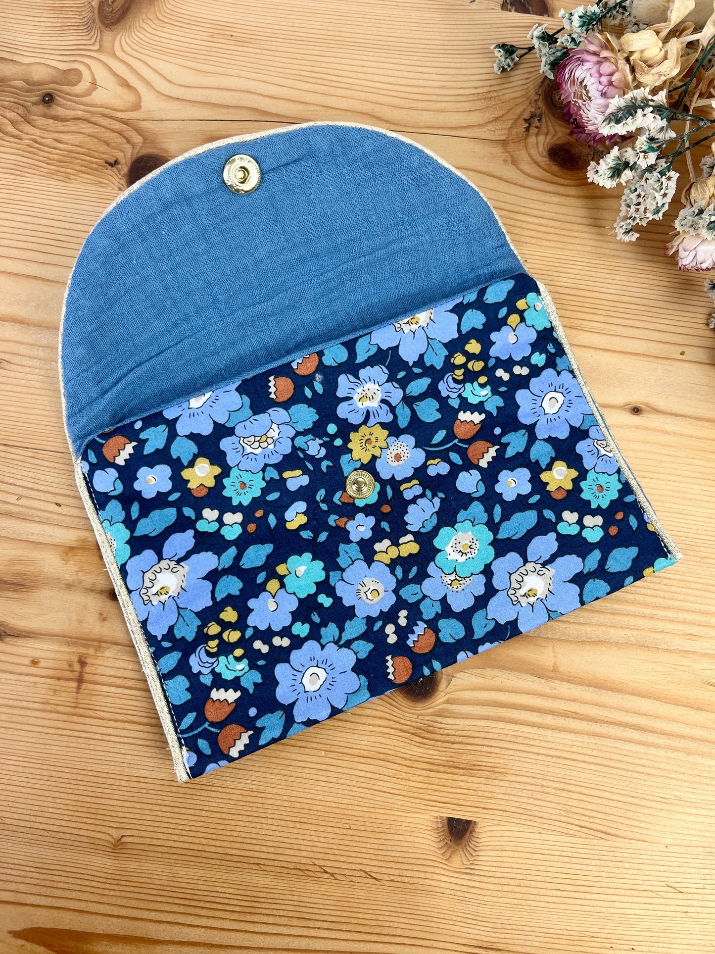 The Liberty of London Betsy blue wallet