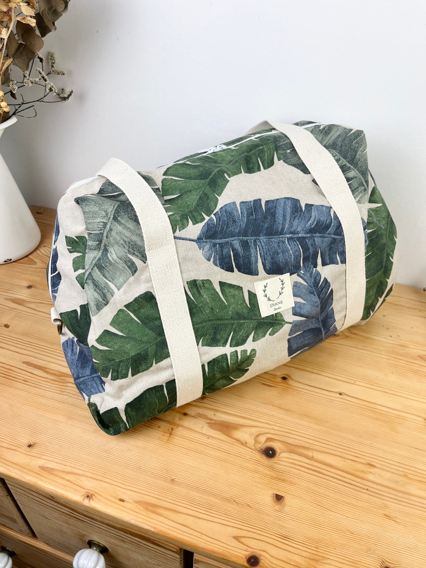 Hélène the flowery soft diaper bag