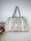 Hélène the soft beige foliage diaper bag