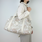 Hélène the soft beige foliage diaper bag