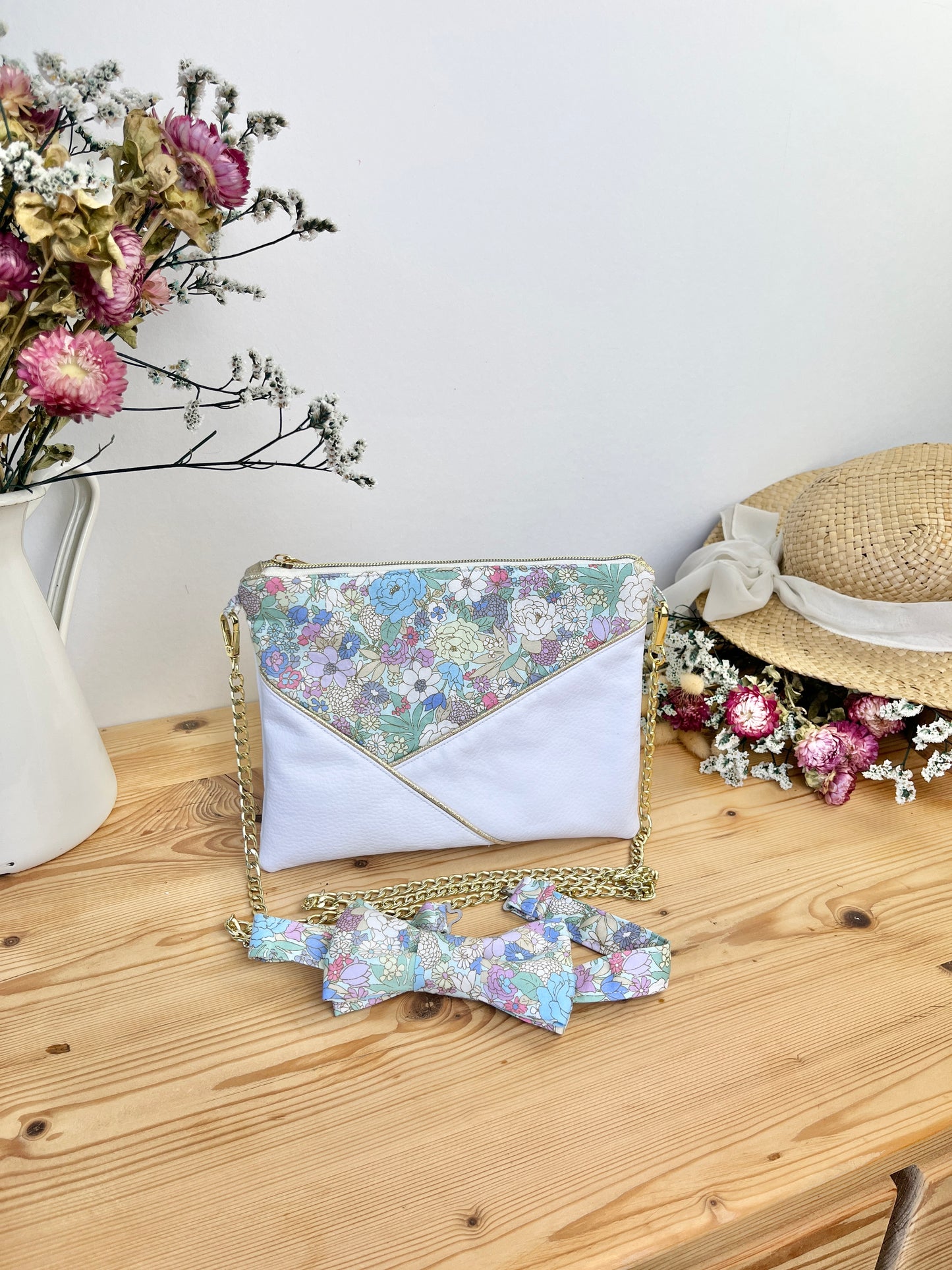 The Camille clutch bag - made to order