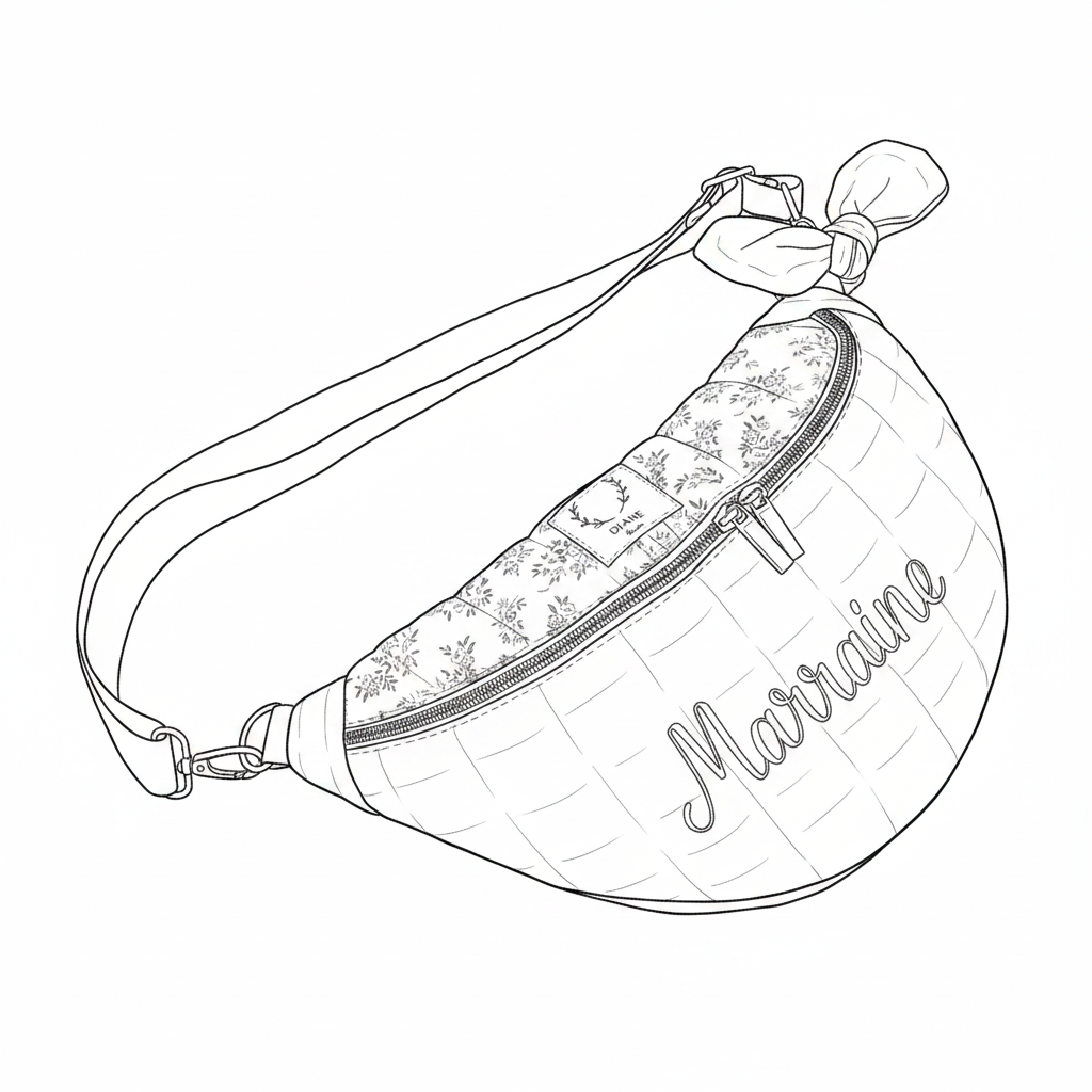 Le sac banane Adulte 100 % personnalisable