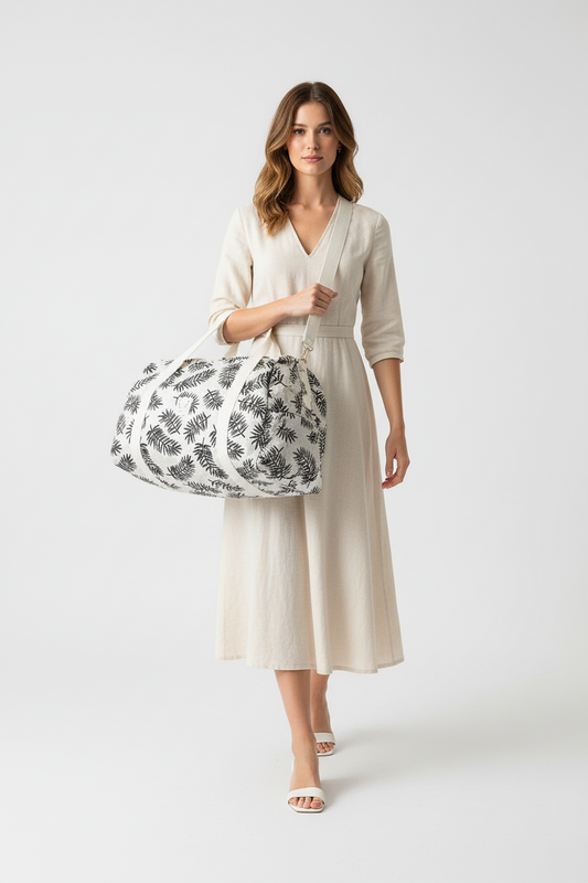 Le sac souple feuillage