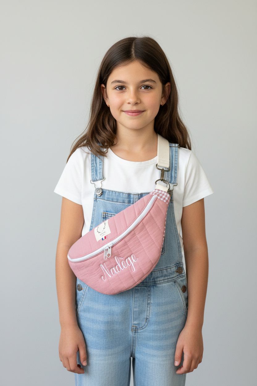 Roxane the tea pink fanny pack