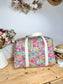 The 100% customizable ruffled diaper bag