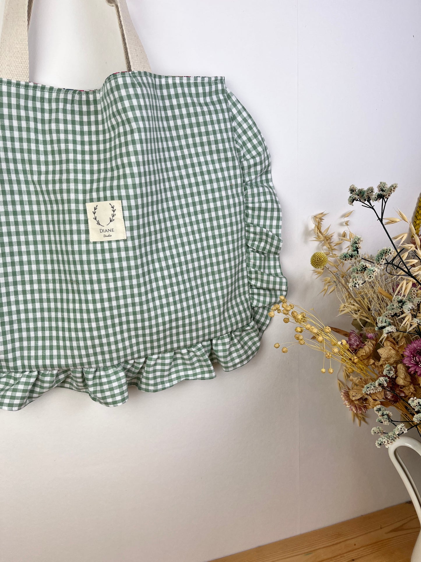 Le petit tote bag à volants 100% personnalisable
