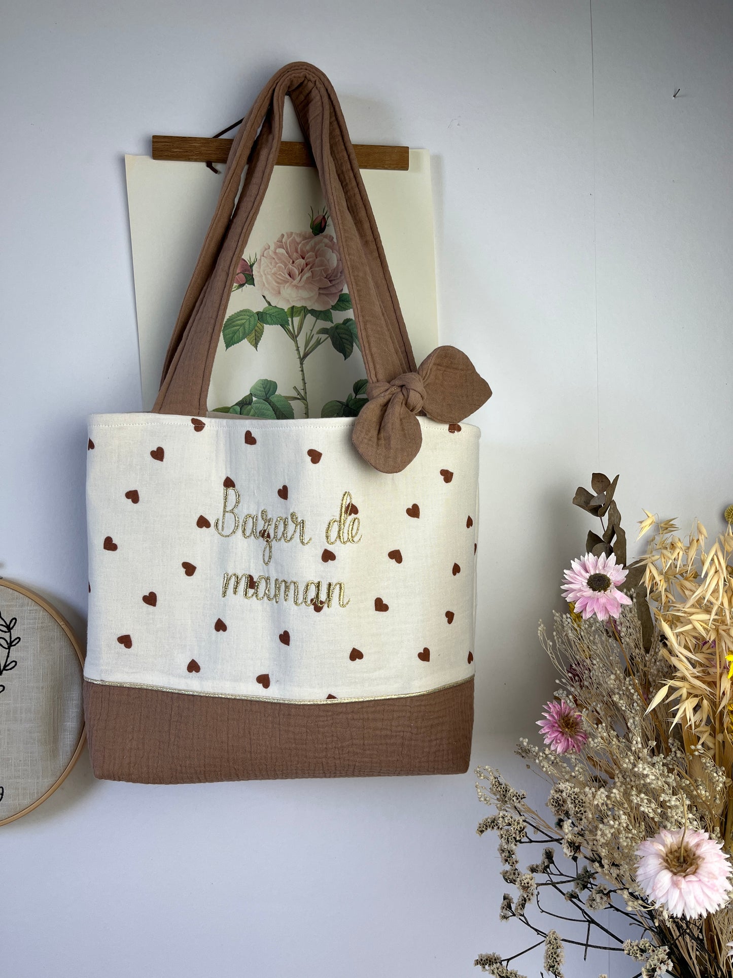 The small Adelaide tote bag is 100% customizable.