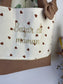 The small Adelaide tote bag is 100% customizable.