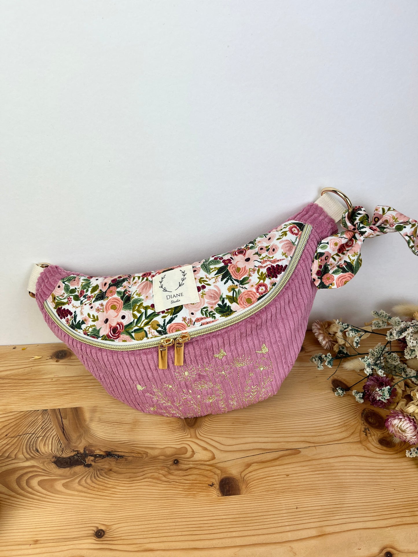 The embroidered fanny pack - made to order