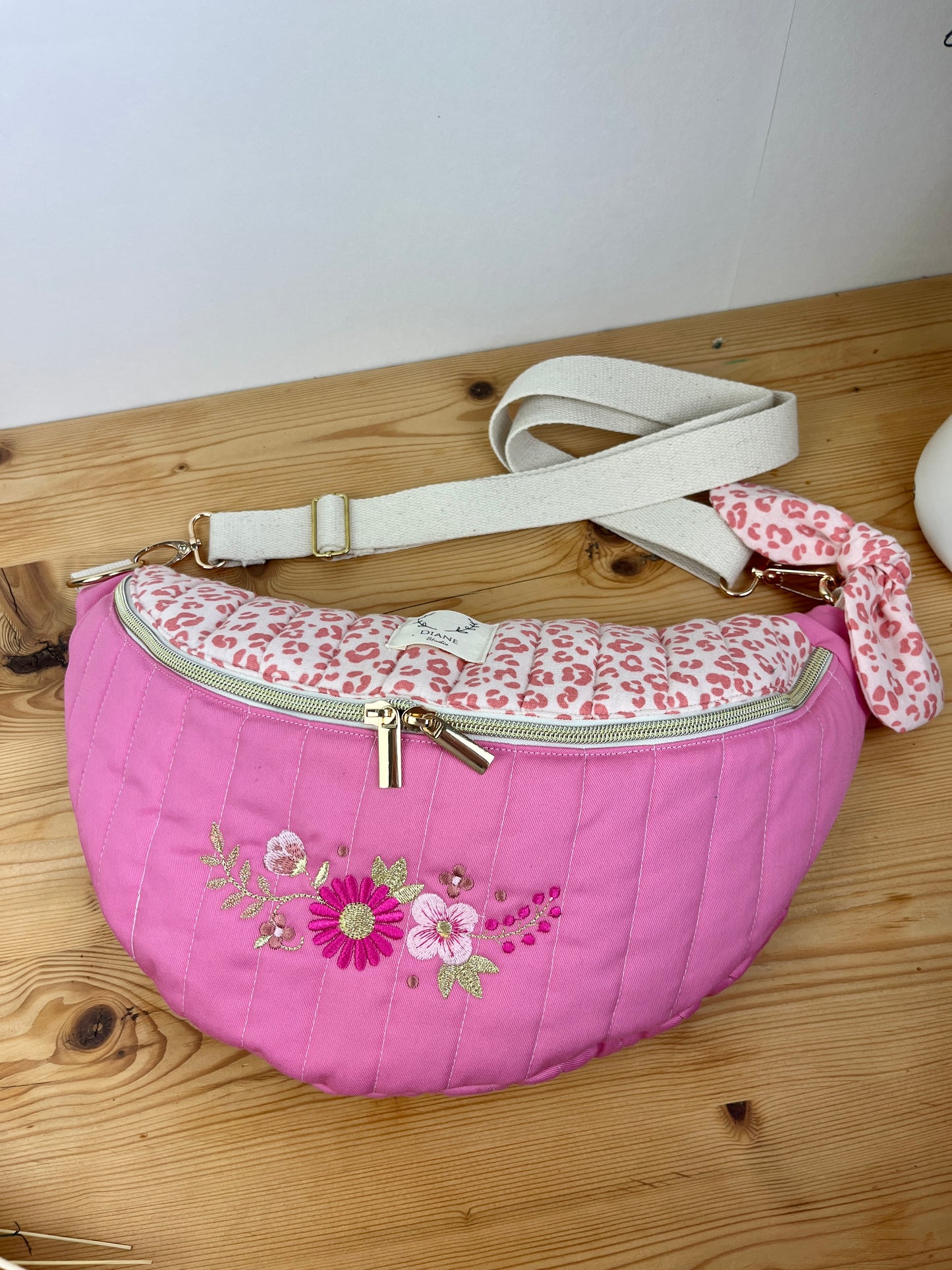 The embroidered fanny pack - made to order