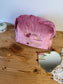 Set includes: Toiletry bag, blanket, doll, notebook cover, and bonnet 
