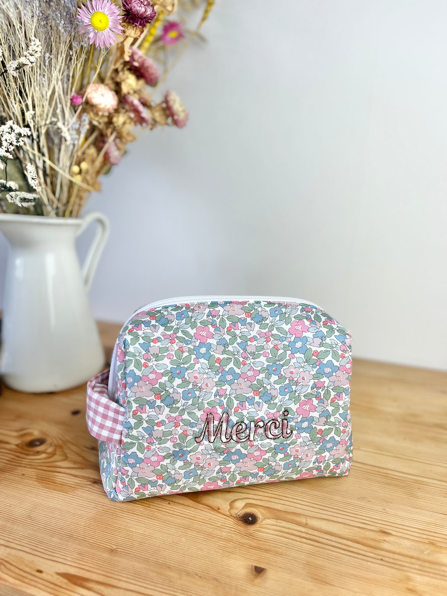 Trousse de toilette Colette Liberty Berry verveine merci