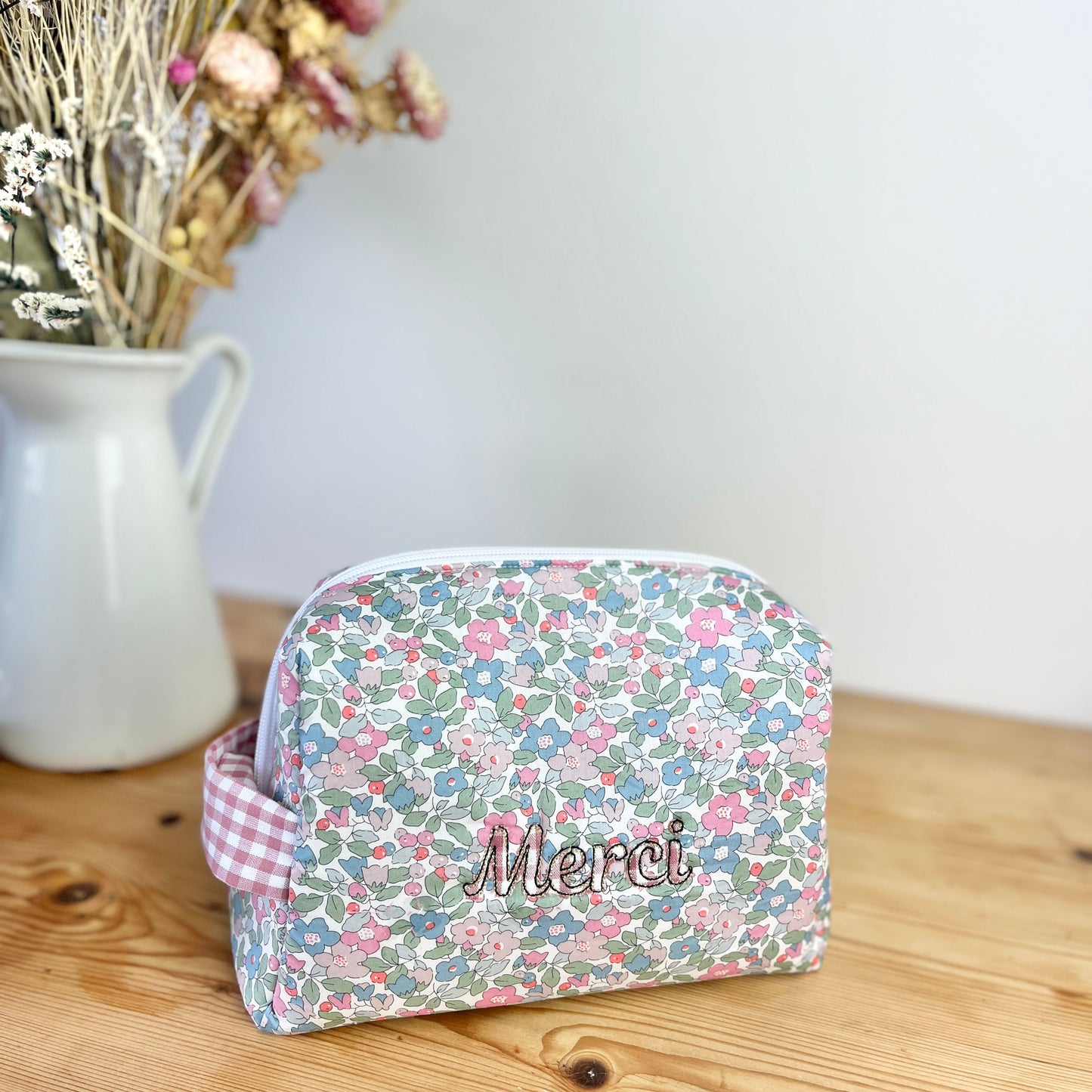 Trousse de toilette Colette Liberty Berry verveine merci