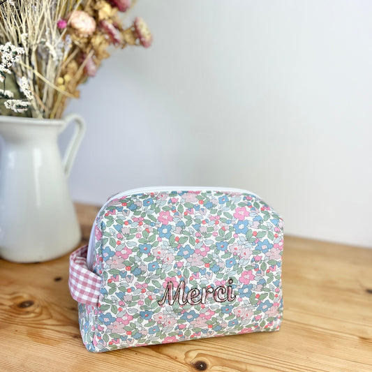 Colette Liberty Berry verbena toiletry bag, thank you