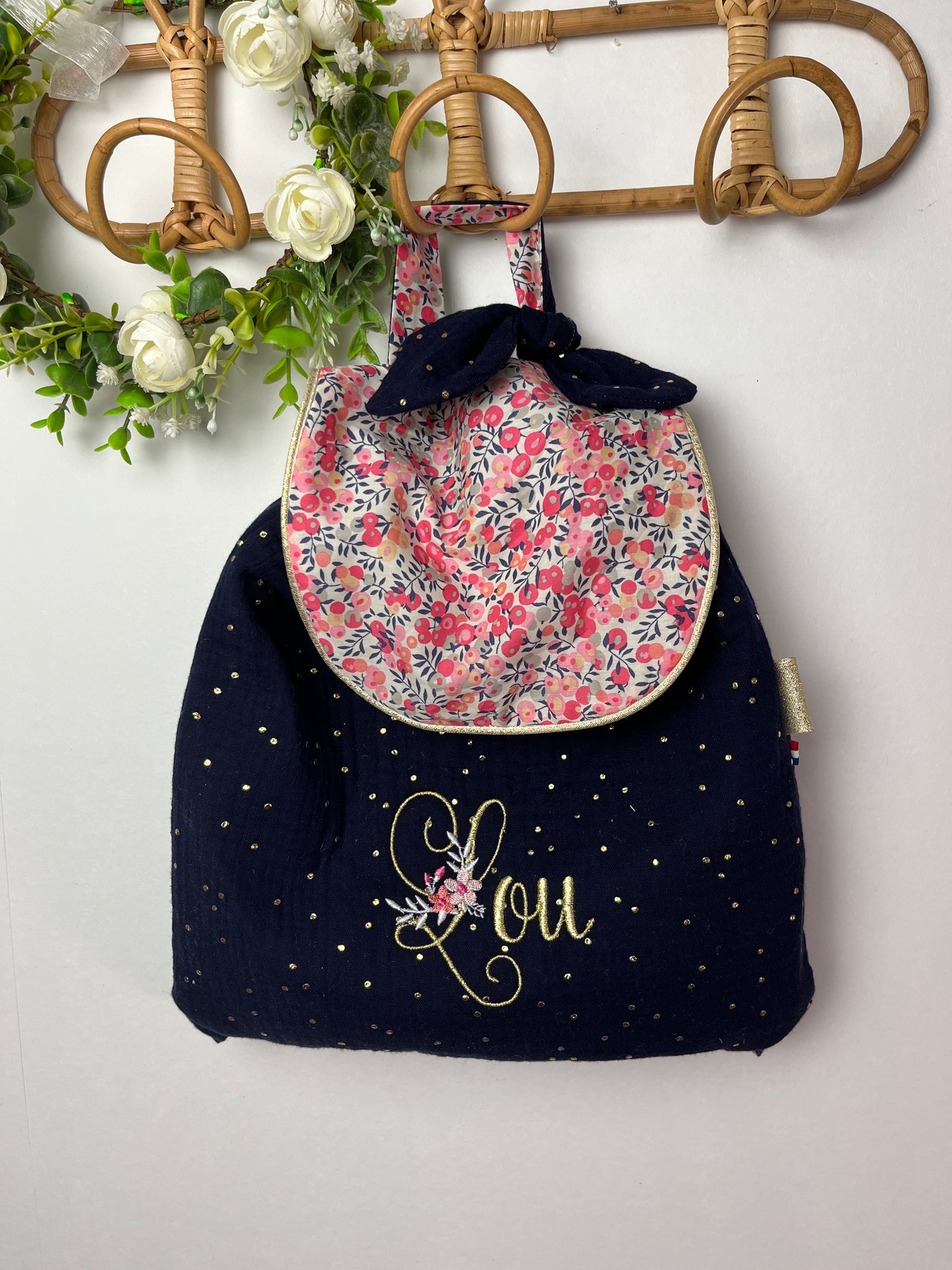 The Eglantine backpack is 100% customizable.