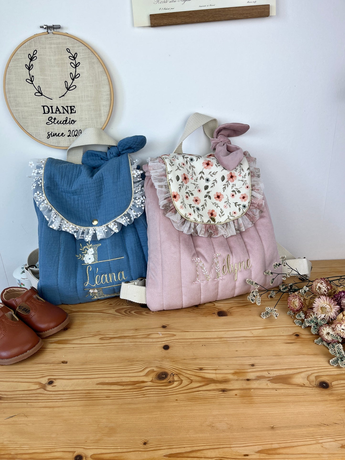 Le sac à dos Églantine 100% personnalisable