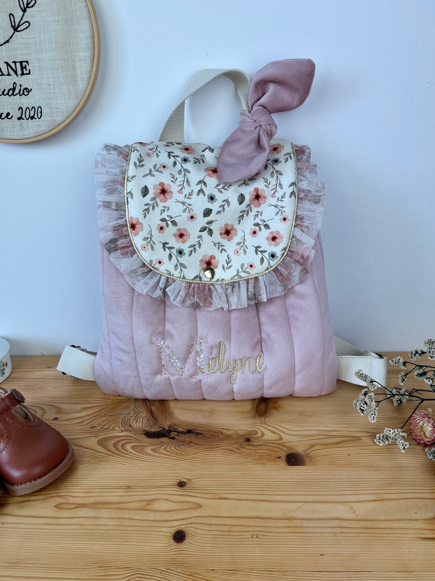 Le sac à dos Églantine 100% personnalisable