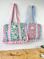 The large Agnès tote bag is 100% customizable.