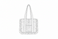 The large Agnès tote bag is 100% customizable.