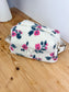 Colette fuchsia floral sherpa shoulder bag - in stock