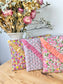 Charlotte quilted clutch, exclusive Liberty of London